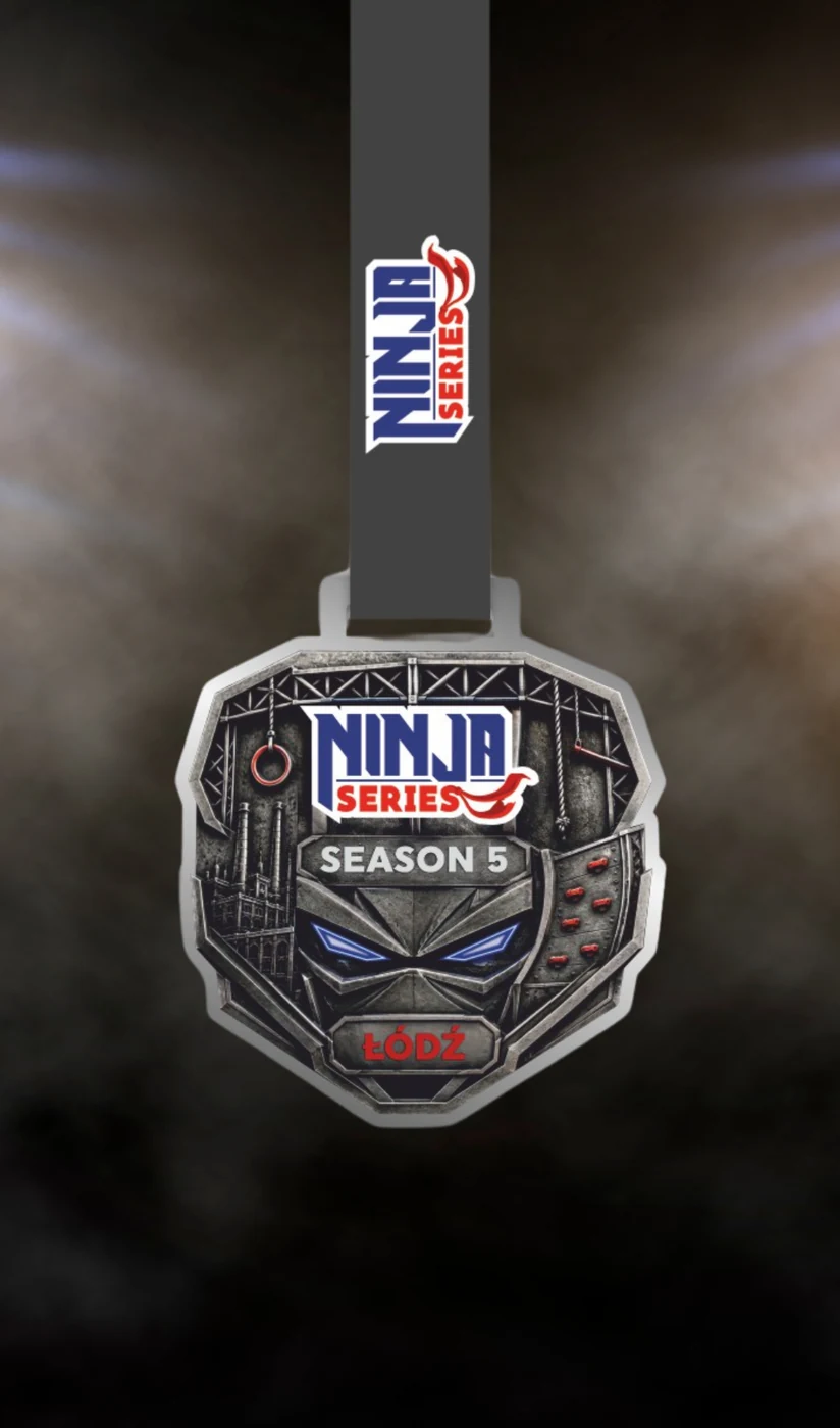 Medal pamiątkowy Ninja Series Season 5